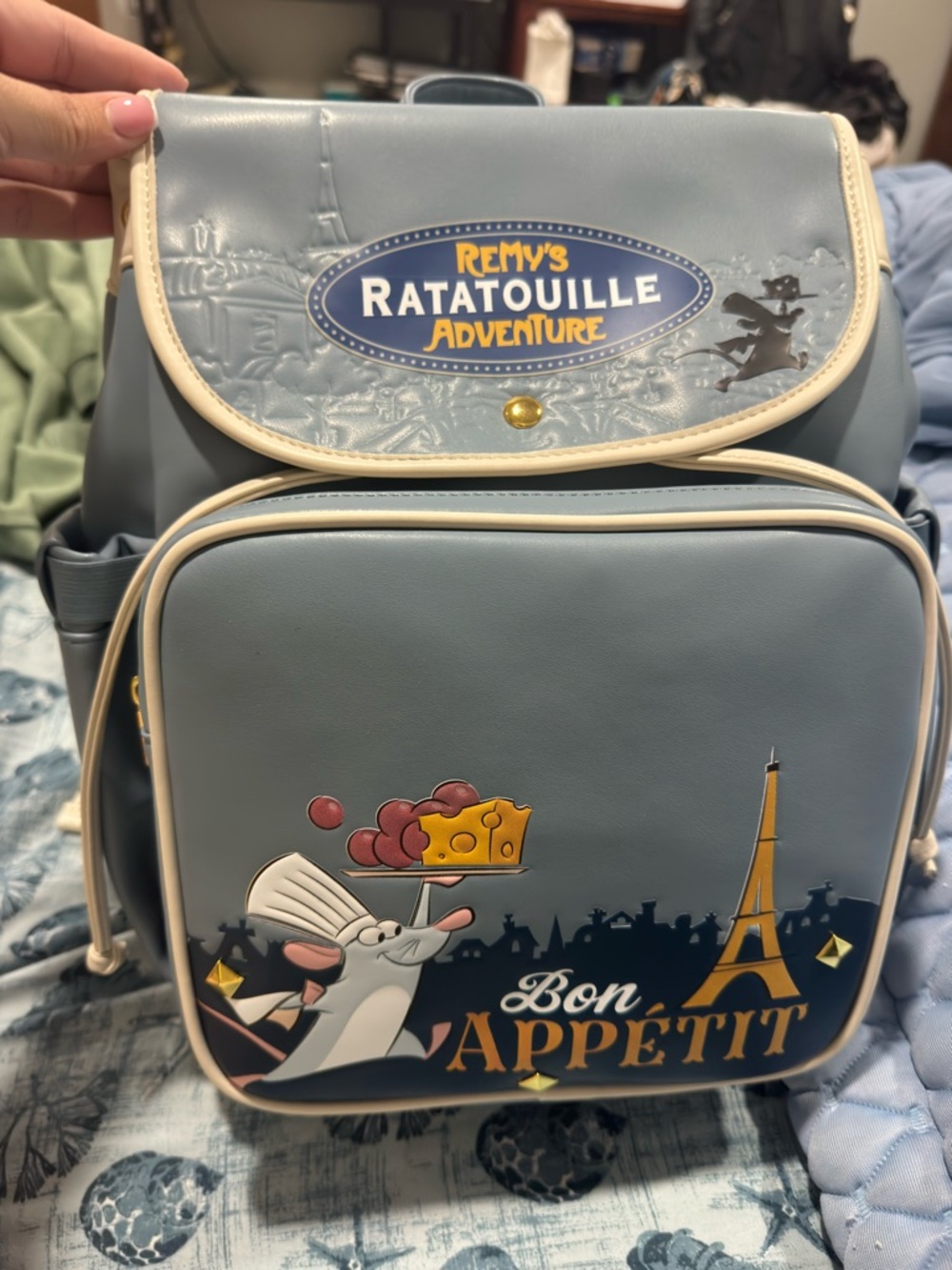 Disney Epcot France Remy’s Ratatouille Adventure Backpack